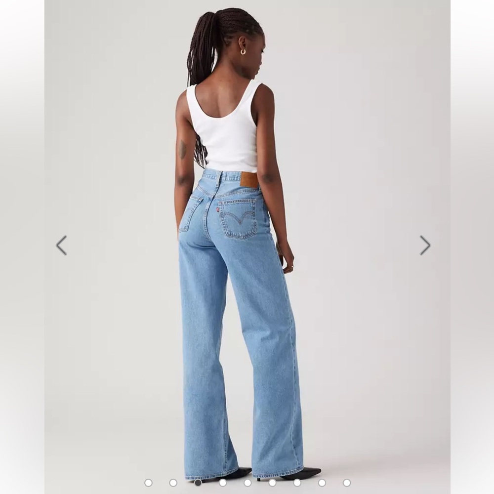 LEVI’S Premium Ribcage Wide Leg Jeans - Picture 3 of 16